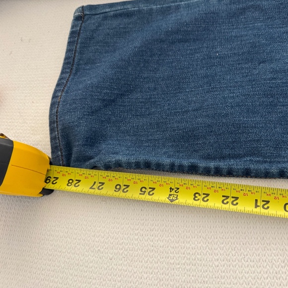 Atelier Gardeur Mens 38x34 Denim Jeans Blue Nigel Straight Medium Wash Stretch - Picture 16 of 16